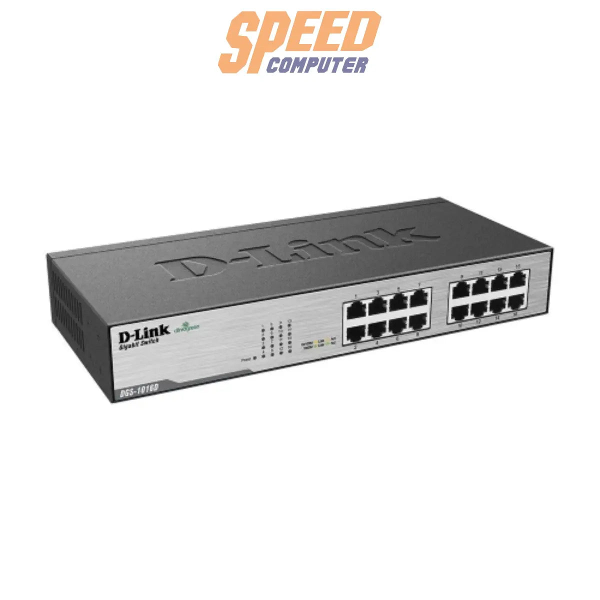 สวิตช์ฮับ D - Link des 1016d - SpeedCom
