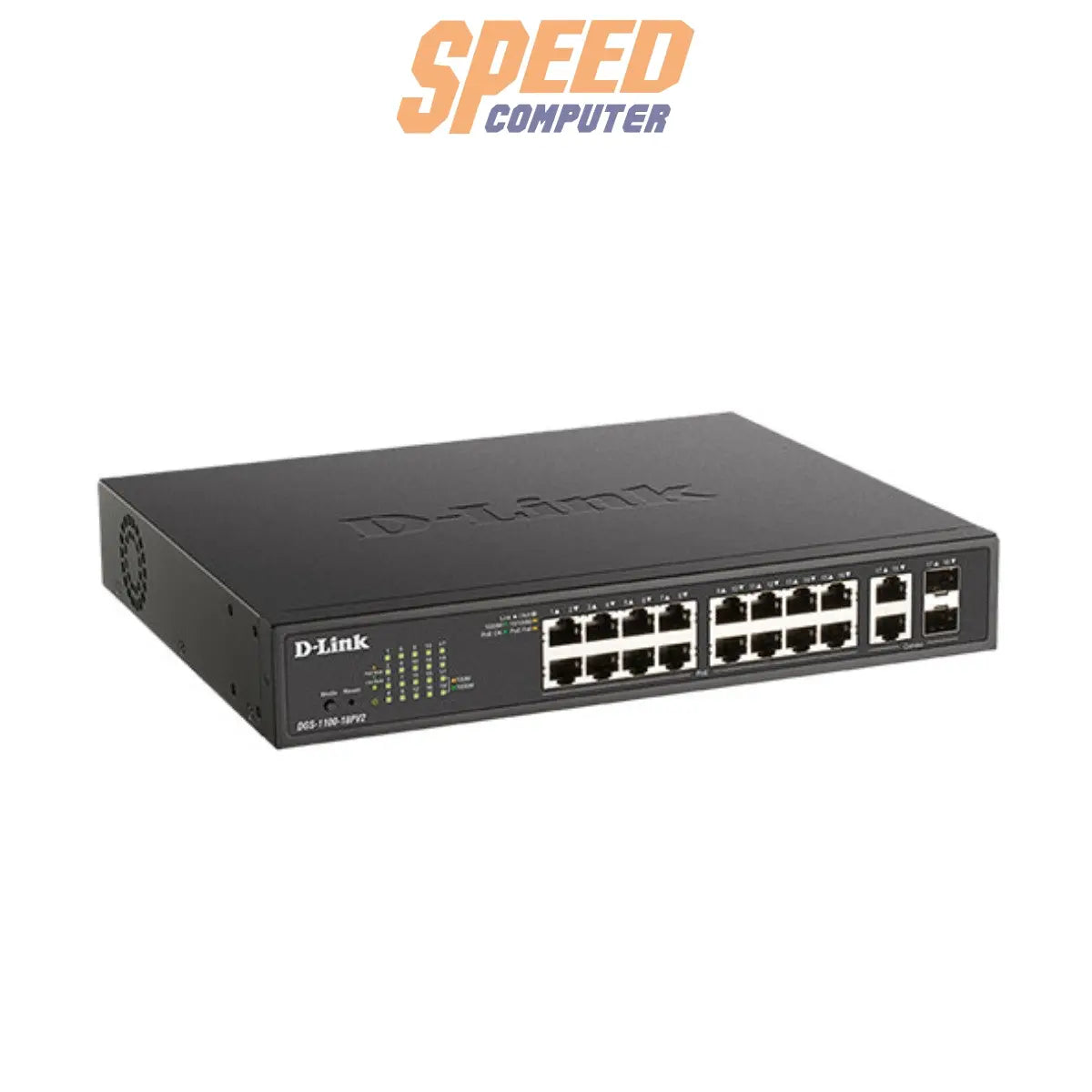 สวิตช์ฮับ D - Link dgs 1100 18pv2 - SpeedCom