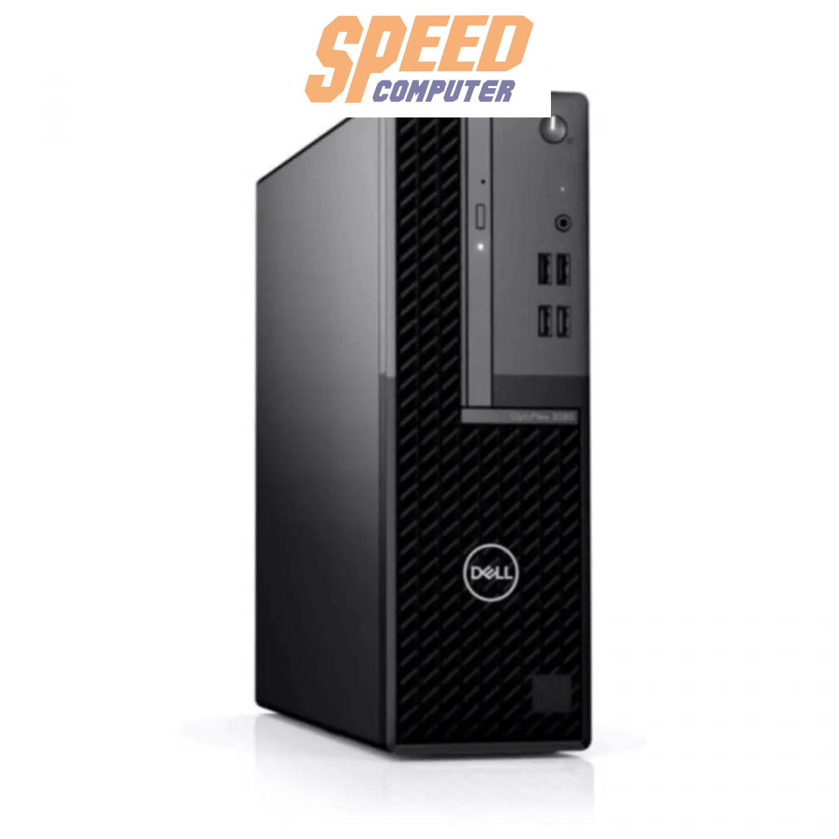 คอมพิวเตอร์ตั้งโต๊ะ DELL PC Dell Optiplex 3080SFF-SNS38SF008 i3 Gen 10 สีดำSpeedCom