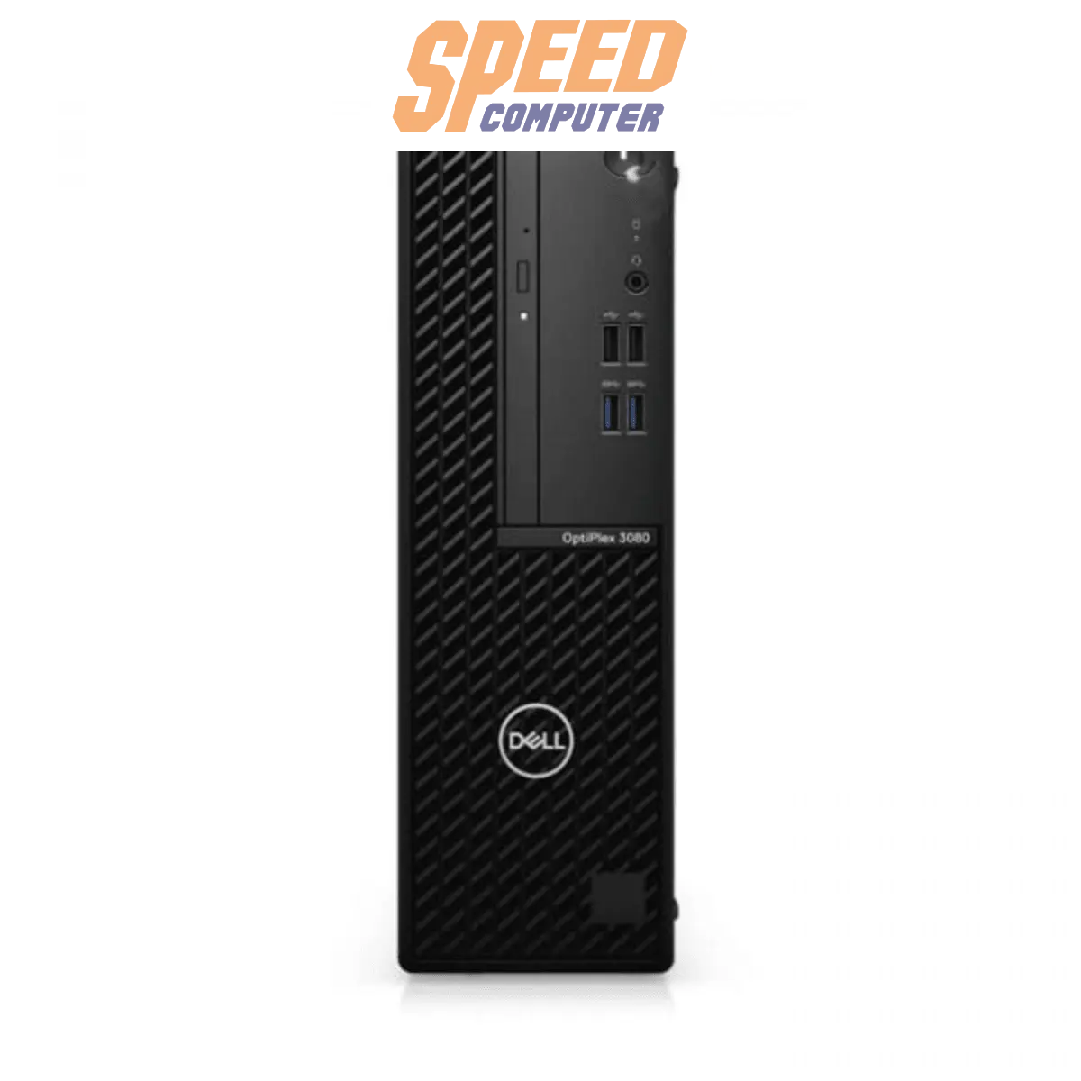 คอมพิวเตอร์ตั้งโต๊ะ DELL PC Dell Optiplex 3080SFF-SNS38SF008 i3 Gen 10 สีดำSpeedCom