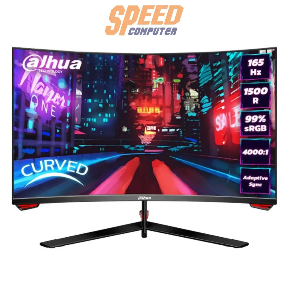 จอมอนิเตอร์ Dahua LM24 - E230C 23.6" VA 165Hz สีดำ - SpeedCom