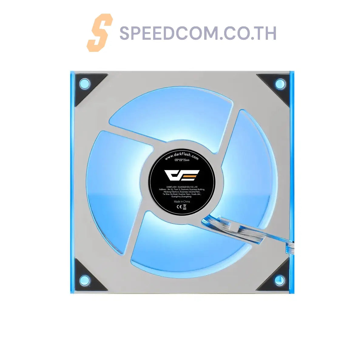 พัดลมเคส Darkflash DM8 PWM ARGB Cooling Fan