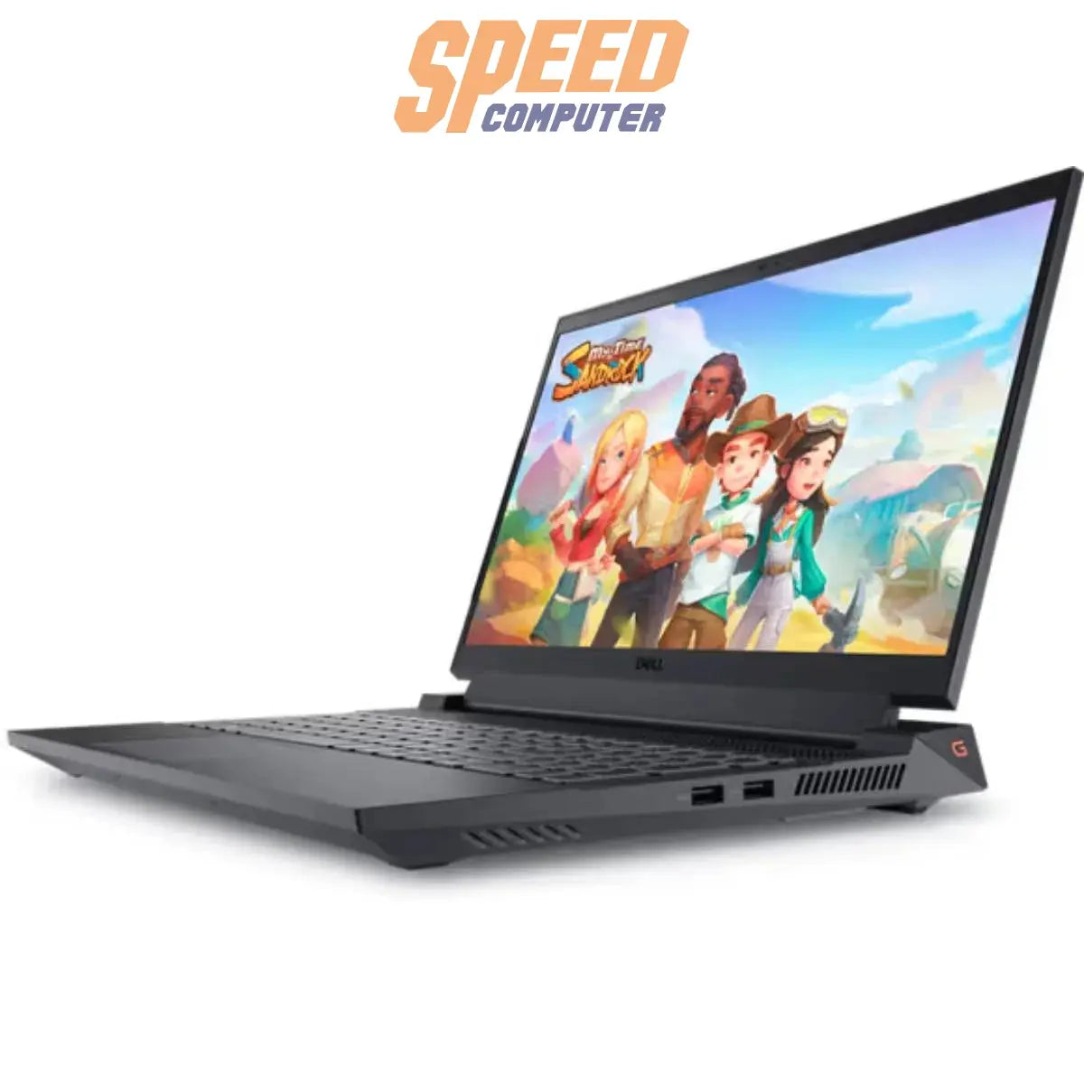 โน๊ตบุ๊ค Dell Inspiron DELL_OGN553550001GTH_G15_DS-W Ryzen 5 สีเทา (Dark Shadow Gray)SpeedCom