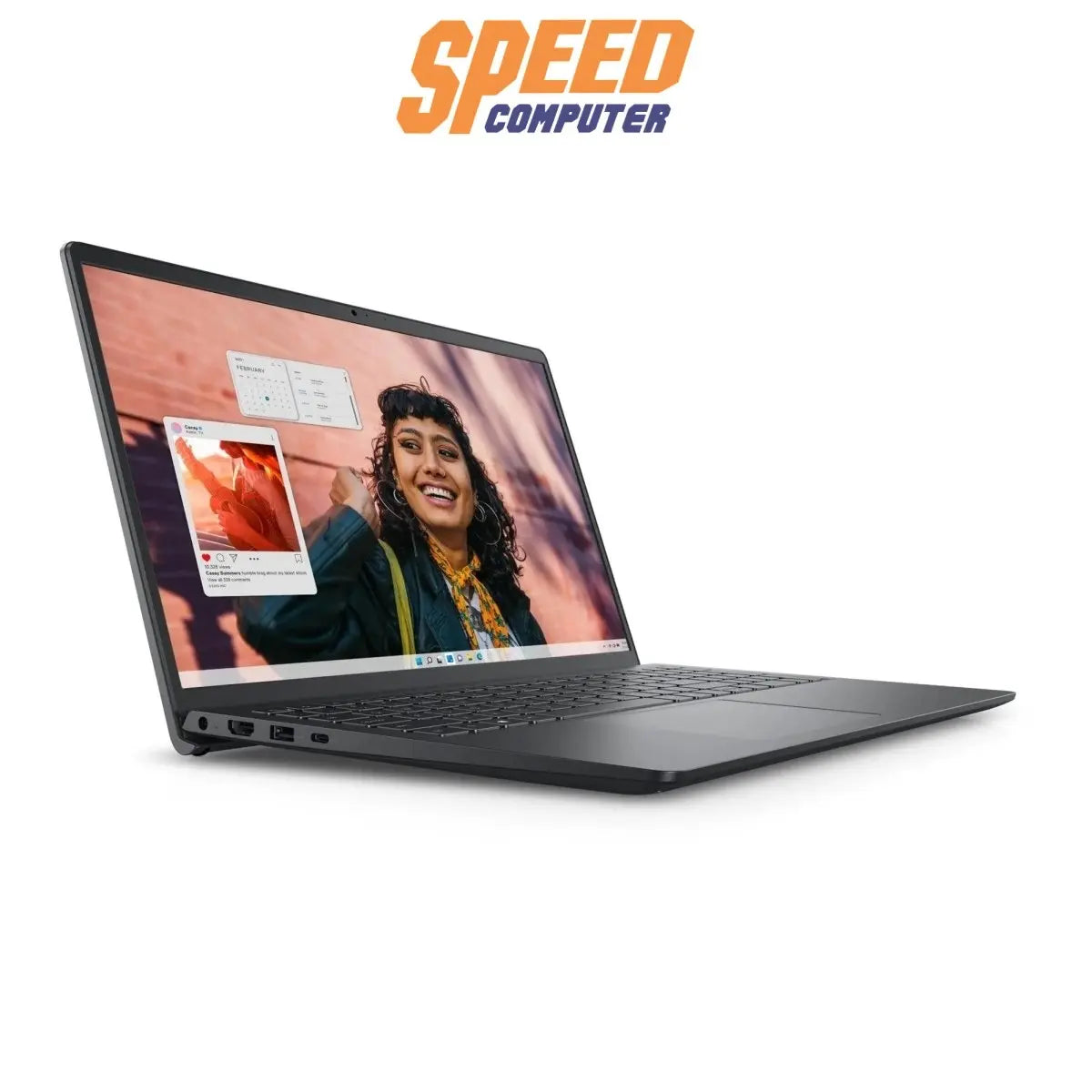 โน๊ตบุ๊ค Dell Inspiron IN3530GH7Y2001OGTH - 3530 - CB - W i3 Gen13 สีดำ (Carbon Black) - SpeedCom