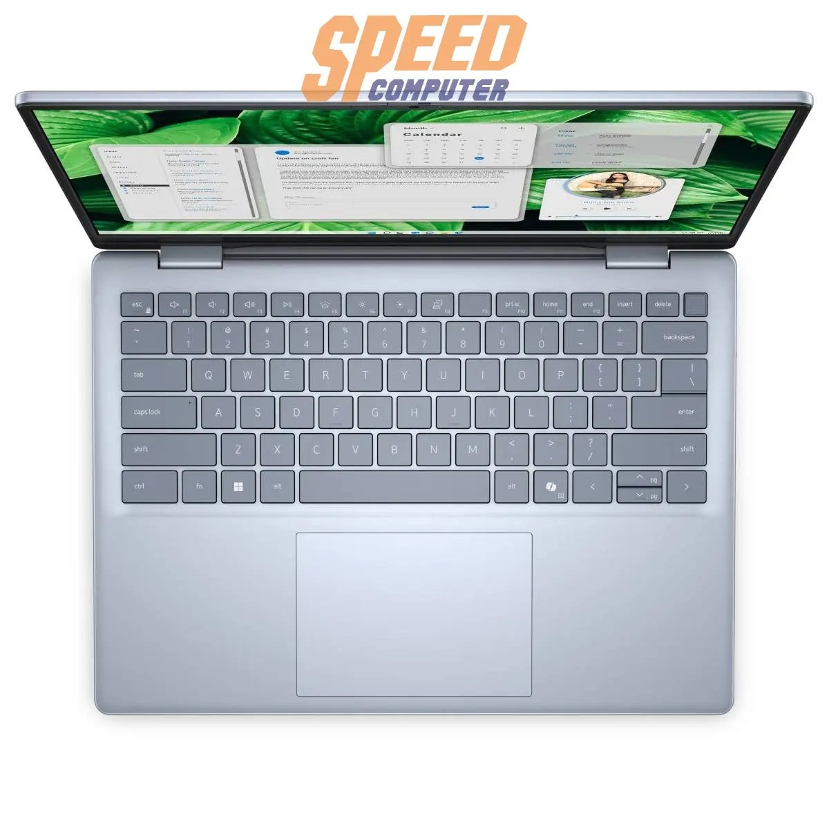 โน๊ตบุ๊ค Dell Inspiron OIN5445301201GTH - 5445 - PS - W Ryzen5 สีเงิน (Ice Blue) - SpeedCom