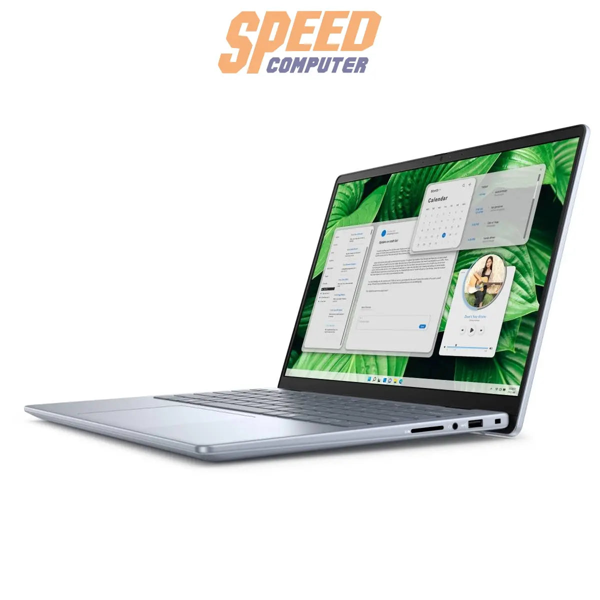 โน๊ตบุ๊ค Dell Inspiron OIN5445301201GTH - 5445 - PS - W Ryzen5 สีเงิน (Ice Blue) - SpeedCom