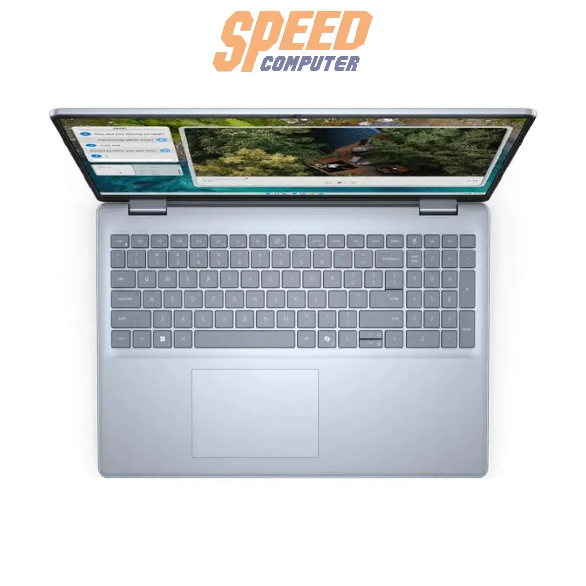 โน๊ตบุ๊ค Dell Inspiron OIN5645300101GTH - 5645 - PS - W Ryzen 5 สีน้ำเงิน (Ice Blue) - SpeedCom