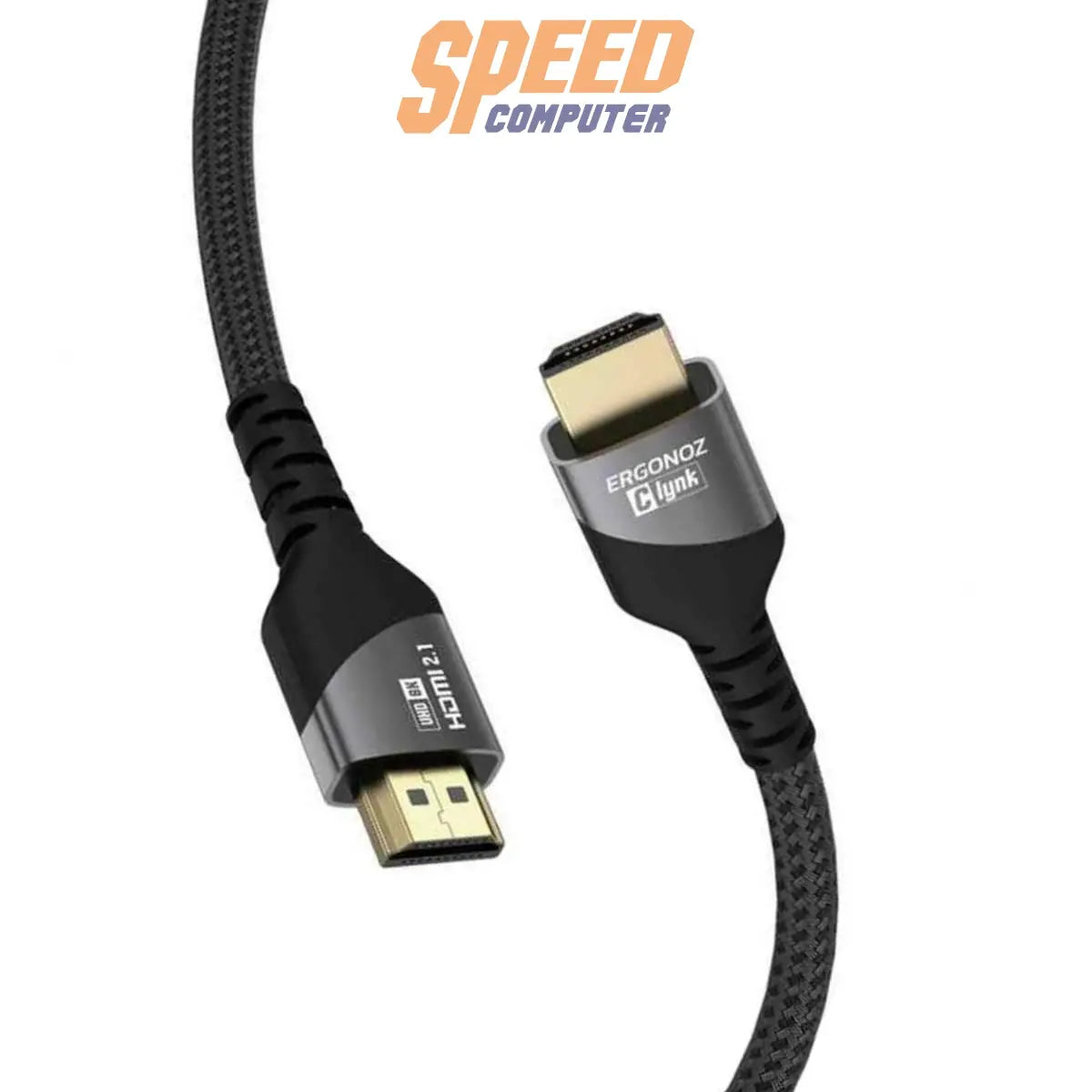 สายต่อจอคอมพิวเตอร์ ERGONOZ Clynk HDMI to HDMI Cable V2.1 - SpeedCom
