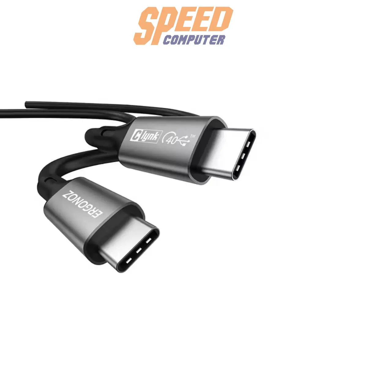 สายชาร์จ ERGONOZ Clynk Thunder Cable USB C to USB C Cable 1.8 M - SpeedCom