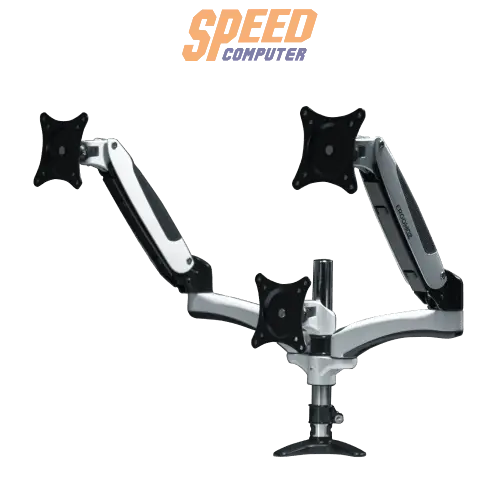 ขาจับจอ ERGONOZ METALIC สีขาว (Metalic White) - SpeedCom