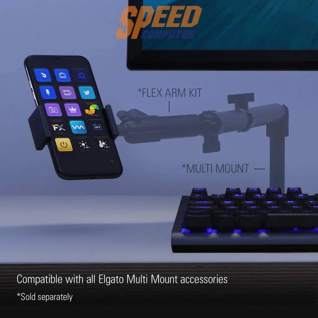 ขาจับโทรศัพท์ Elgato 10AAE9901 MULTI MOUNT SMARTPHONESpeedCom