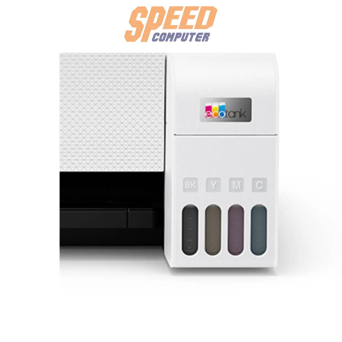 ปริ้นเตอร์อิงค์เจ็ท Epson EcoTank L3216 สีขาว (ฟรีหมึก 1 ขวด EPSON-T00V100 สีดำ) - SpeedCom