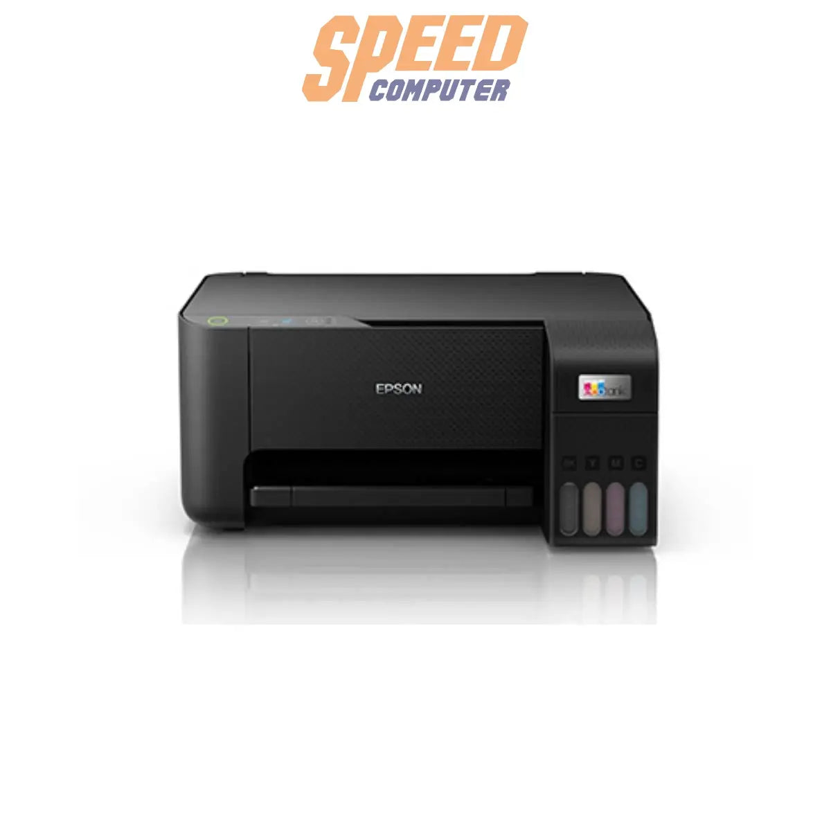 ปริ้นเตอร์อิงค์เจ็ท Epson L3210 สีดำ (ฟรีหมึก 1 ขวด EPSON - T00V100 สีดำ) - SpeedCom