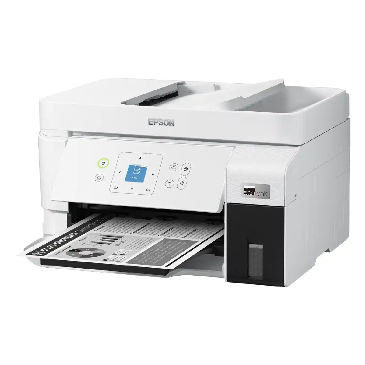 ปริ้นเตอร์อิงค์เจ็ท Epson M2050 สีขาวSpeedCom