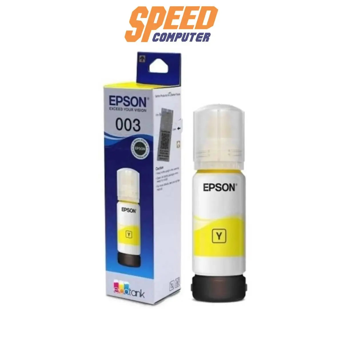 หมึกเครื่องปริ้นเตอร์ Epson - T00V400 สีเหลือง - SpeedCom