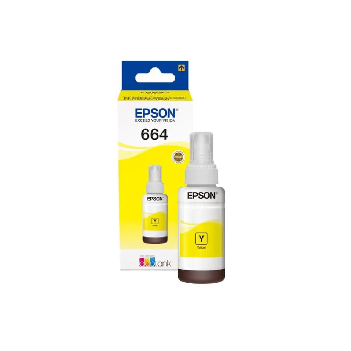 หมึกเครื่องปริ้นเตอร์ Epson-T6644-Y สีเหลืองSpeedCom