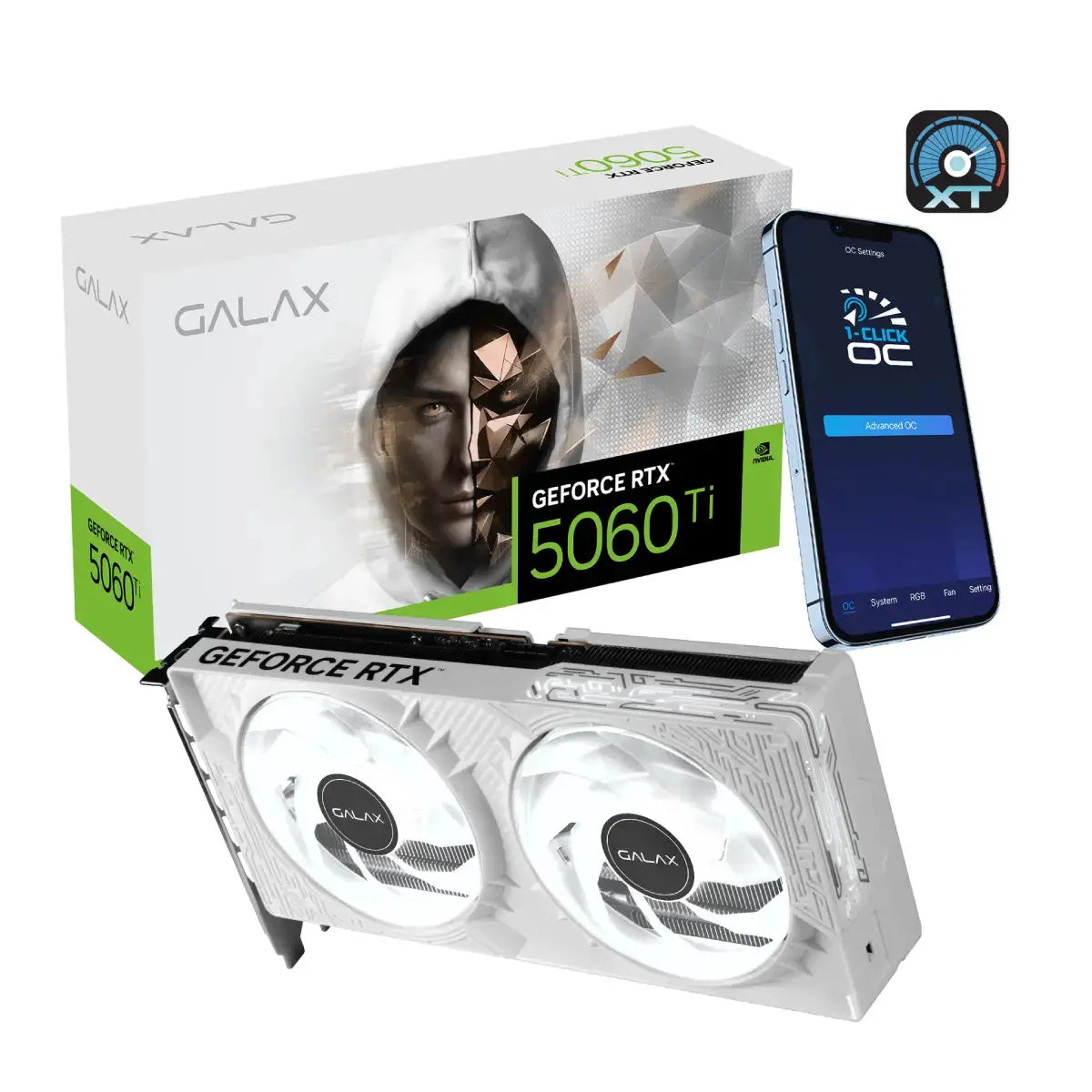 การ์ดจอ GALAX GeForce RTX 5060 Ti 1-Click OC 8GB GDDR7 - SpeedCom