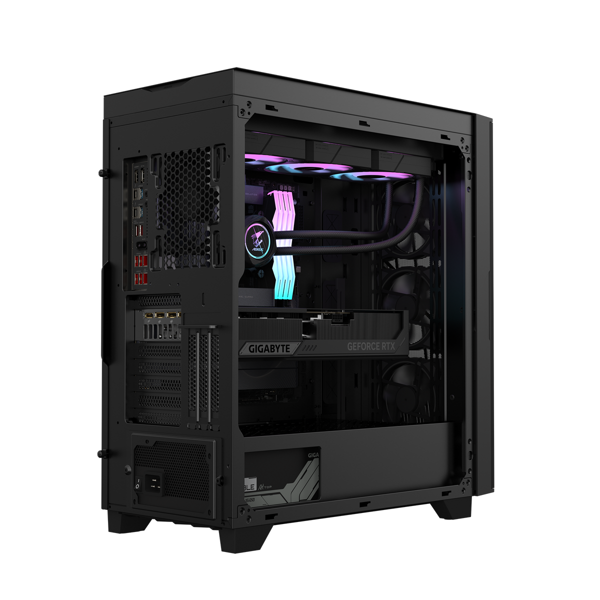 คอมพิวเตอร์ตั้งโต๊ะ GIGABYTE AI TOP 100 Z890 - AT1I9N9-0000SpeedCom