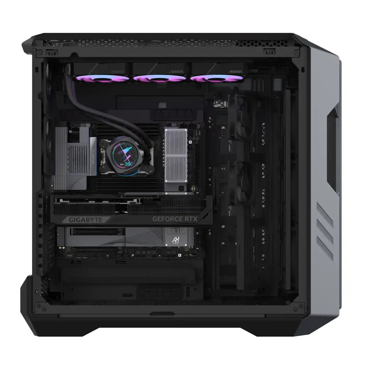 คอมพิวเตอร์ตั้งโต๊ะ Gigabyte AI TOP 500 TRX50 Ryzen Threadripper PRO 7965WX