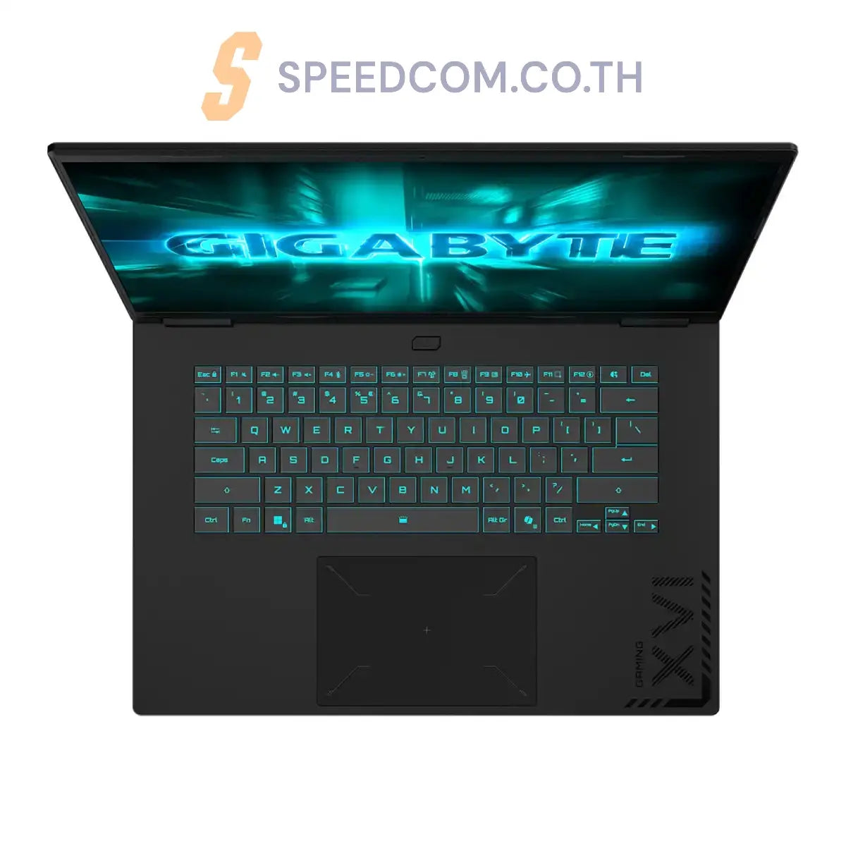 โน๊ตบุ๊ค Gigabyte Gaming A16 3VHK3TH893SH Ryzen 7 สีดำ (Black Steel)