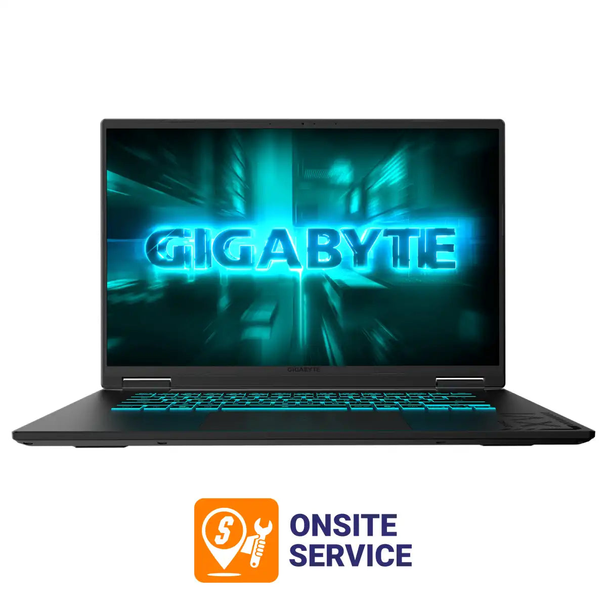 โน๊ตบุ๊ค Gigabyte Gaming A16 3WHK3TH894SH Ryzen 7 สีดำ