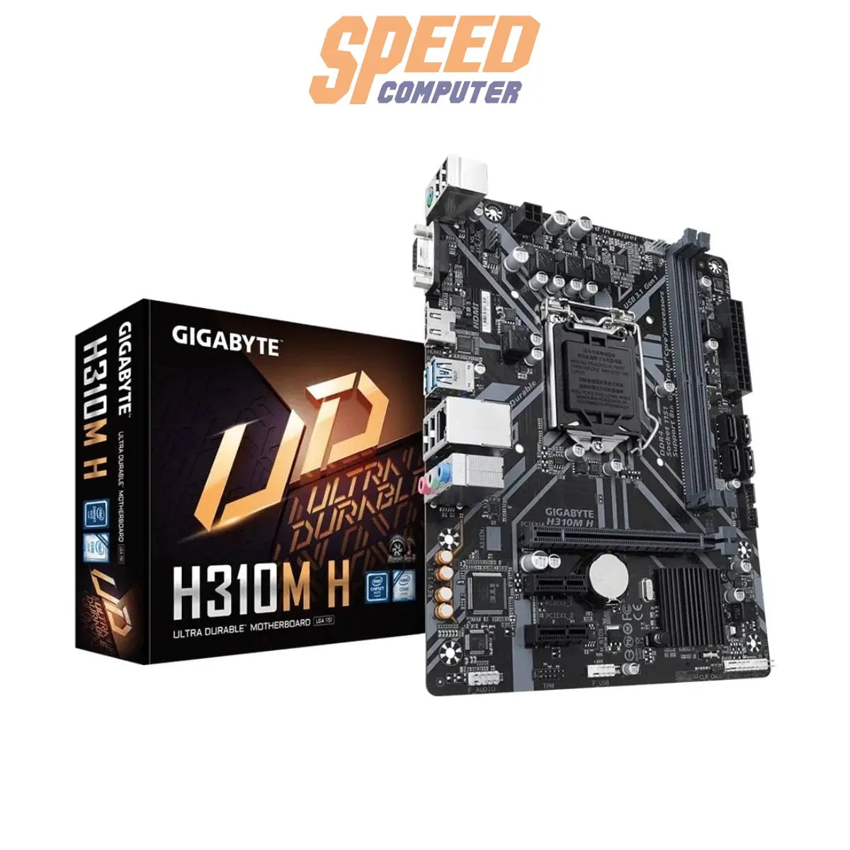 เมนบอร์ด Gigabyte H310M-H-REV-1.2 DDR4 LGA 1151 - SpeedCom