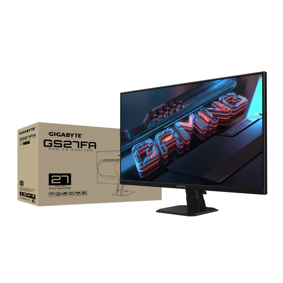 จอมอนิเตอร์ Gigabyte GS27FA 27.0" SS IPS 180HzSpeedCom