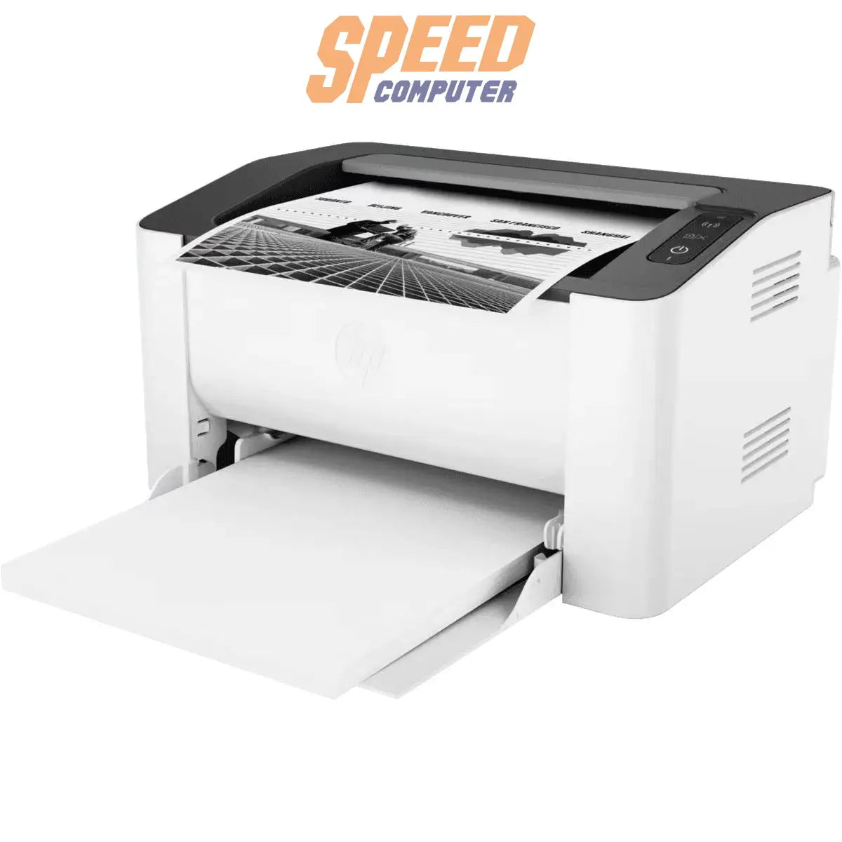 ปริ้นเตอร์เลเซอร์ HP - 108W (4ZB80A) สีขาว - SpeedCom