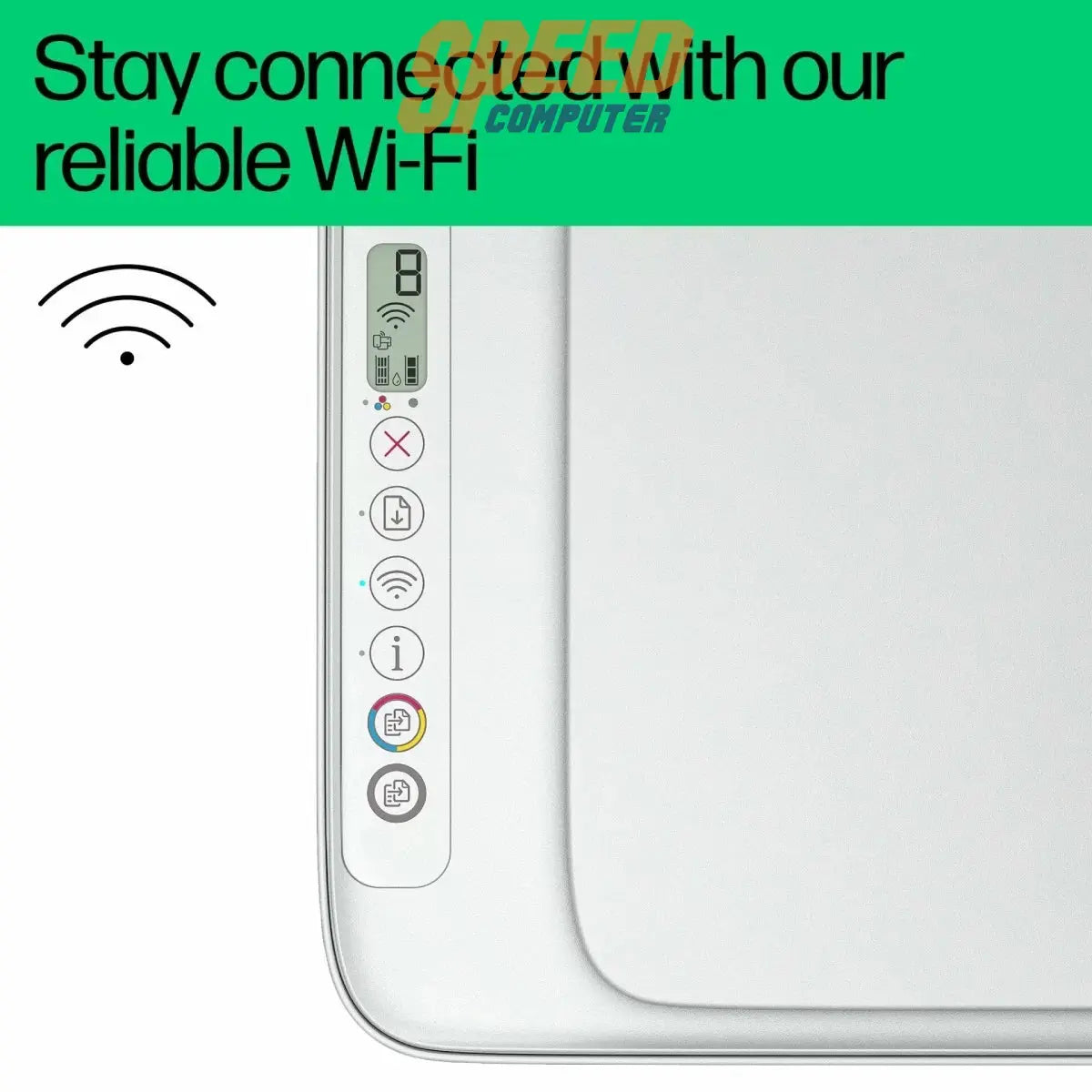 ปริ้นเตอร์อิงค์เจ็ท HP Advantage 2875 (588J7B) สีขาวSpeedCom
