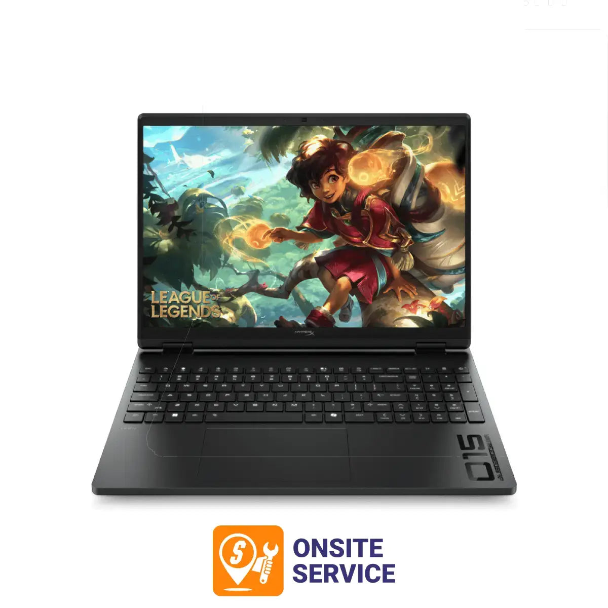 โน๊ตบุ๊ค HP HyperX Omen 15 GB0009AX Ryzen 7 สีดำ (Black) - SpeedCom