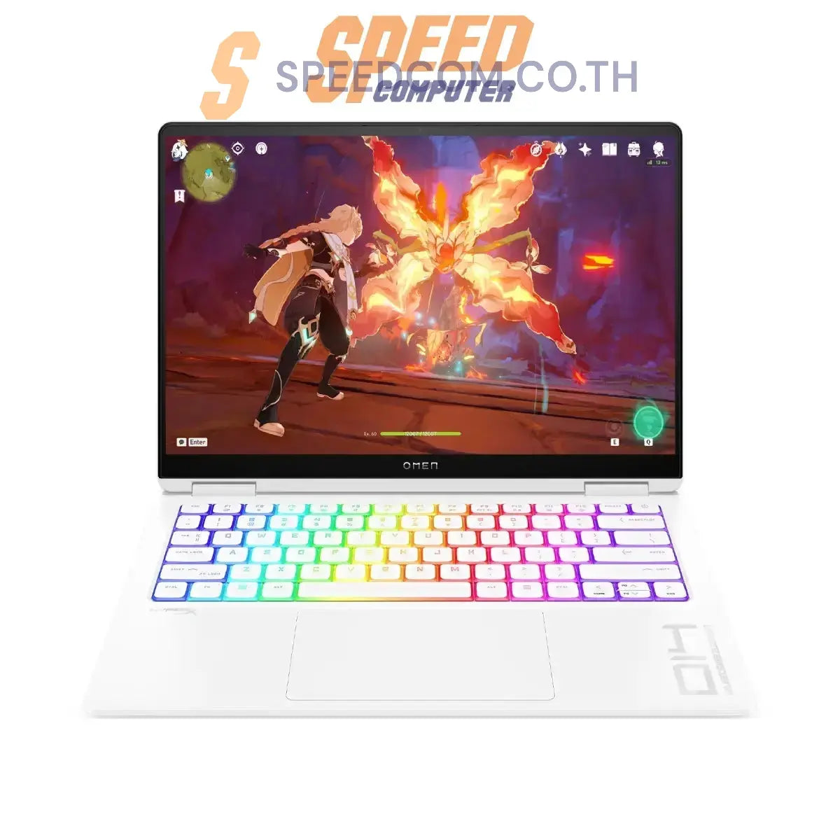 โน๊ตบุ๊ค HP Omen 14-FB0139TX Ultra 9 สีขาว (Ceramic White)SpeedCom