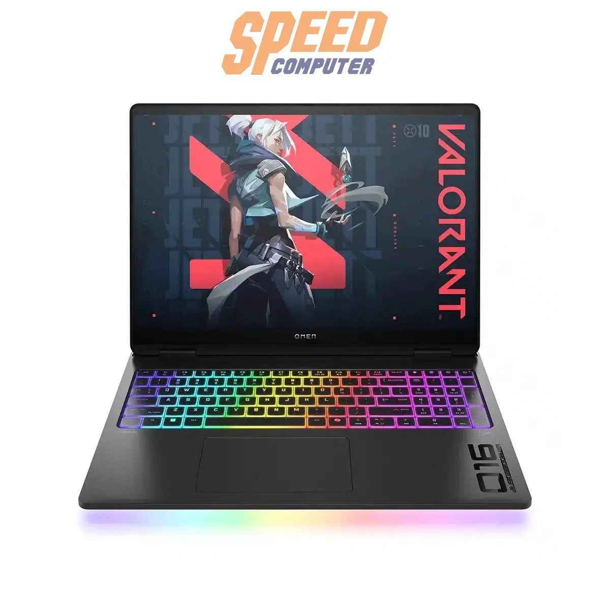 โน๊ตบุ๊ค HP Omen MAX 16-ah0020TX (BG8K5PA) Ultra 9 275HX สีดำ (Shadow Black)SpeedCom