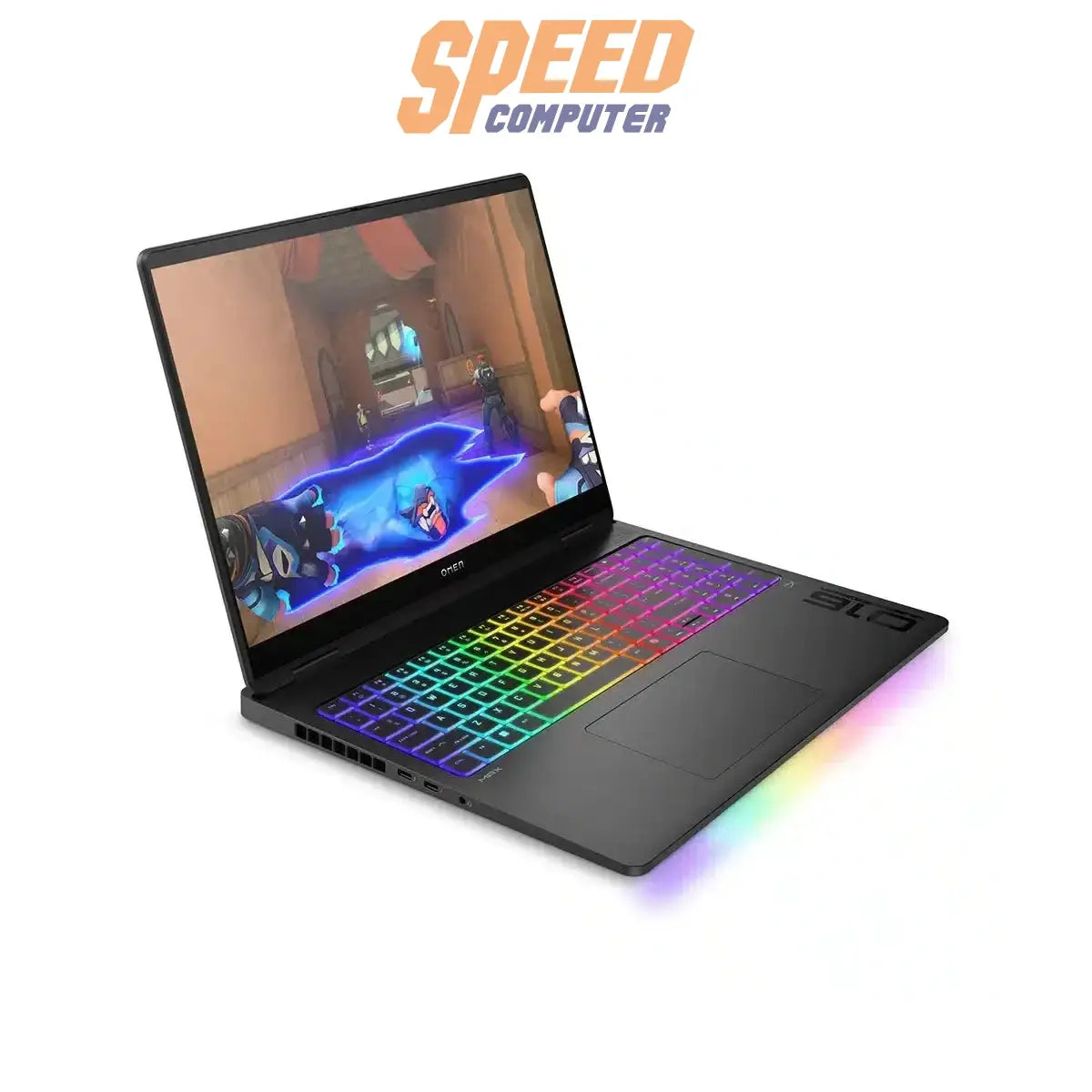 โน๊ตบุ๊ค HP Omen MAX 16-ah0020TX (BG8K5PA) Ultra 9 275HX สีดำ (Shadow Black) - SpeedCom