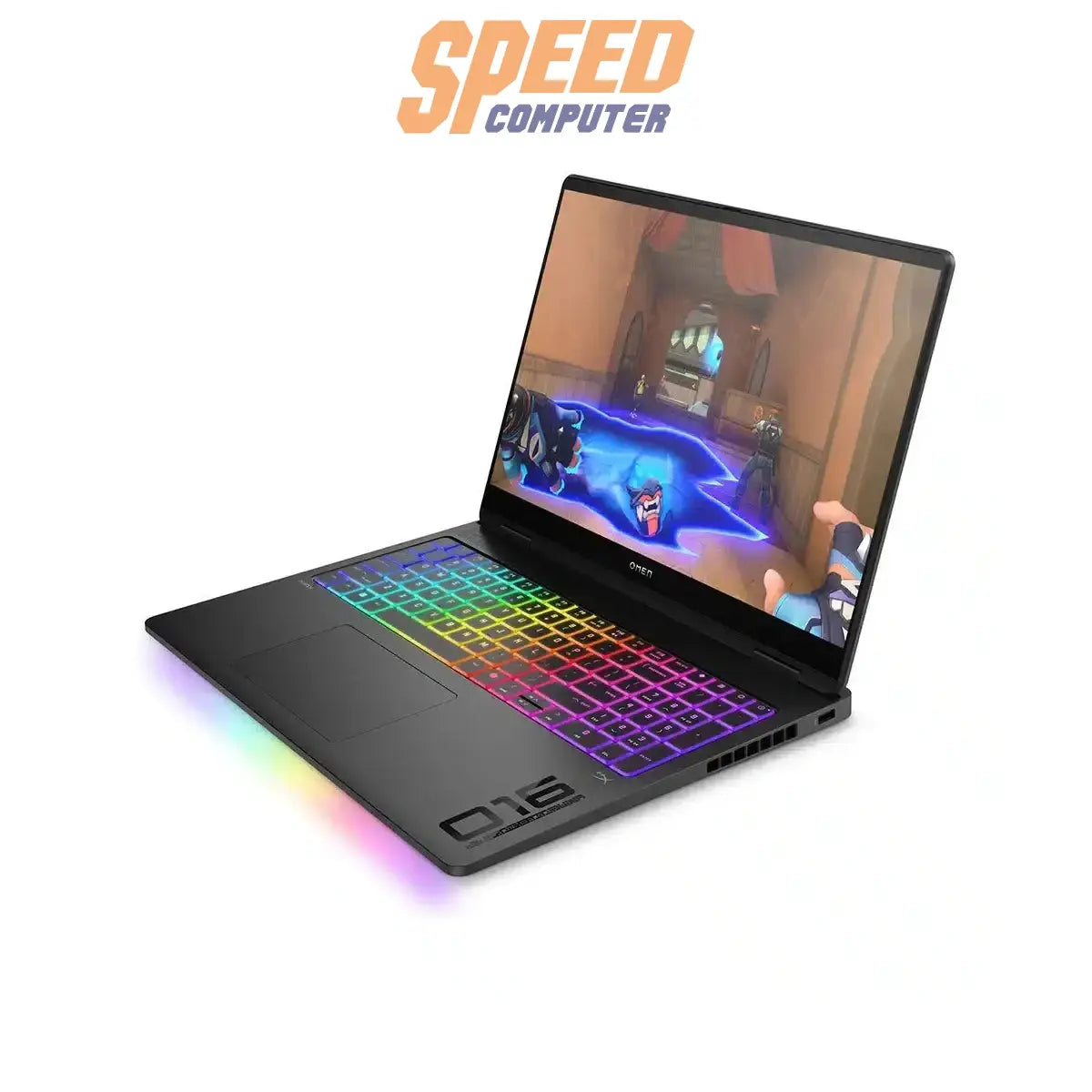 โน๊ตบุ๊ค HP Omen MAX 16-ah0020TX (BG8K5PA) Ultra 9 275HX สีดำ (Shadow Black) - SpeedCom
