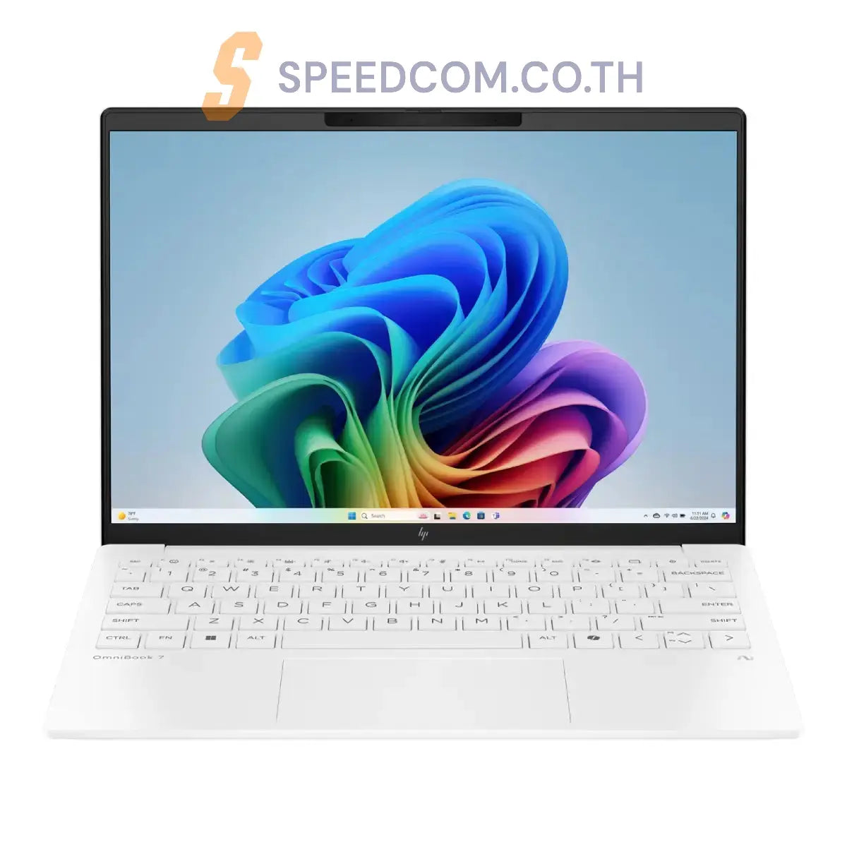 โน๊ตบุ๊ค HP OmniBook 7 Aero 13-BG1079AU Ryzen AI 5 สีขาว