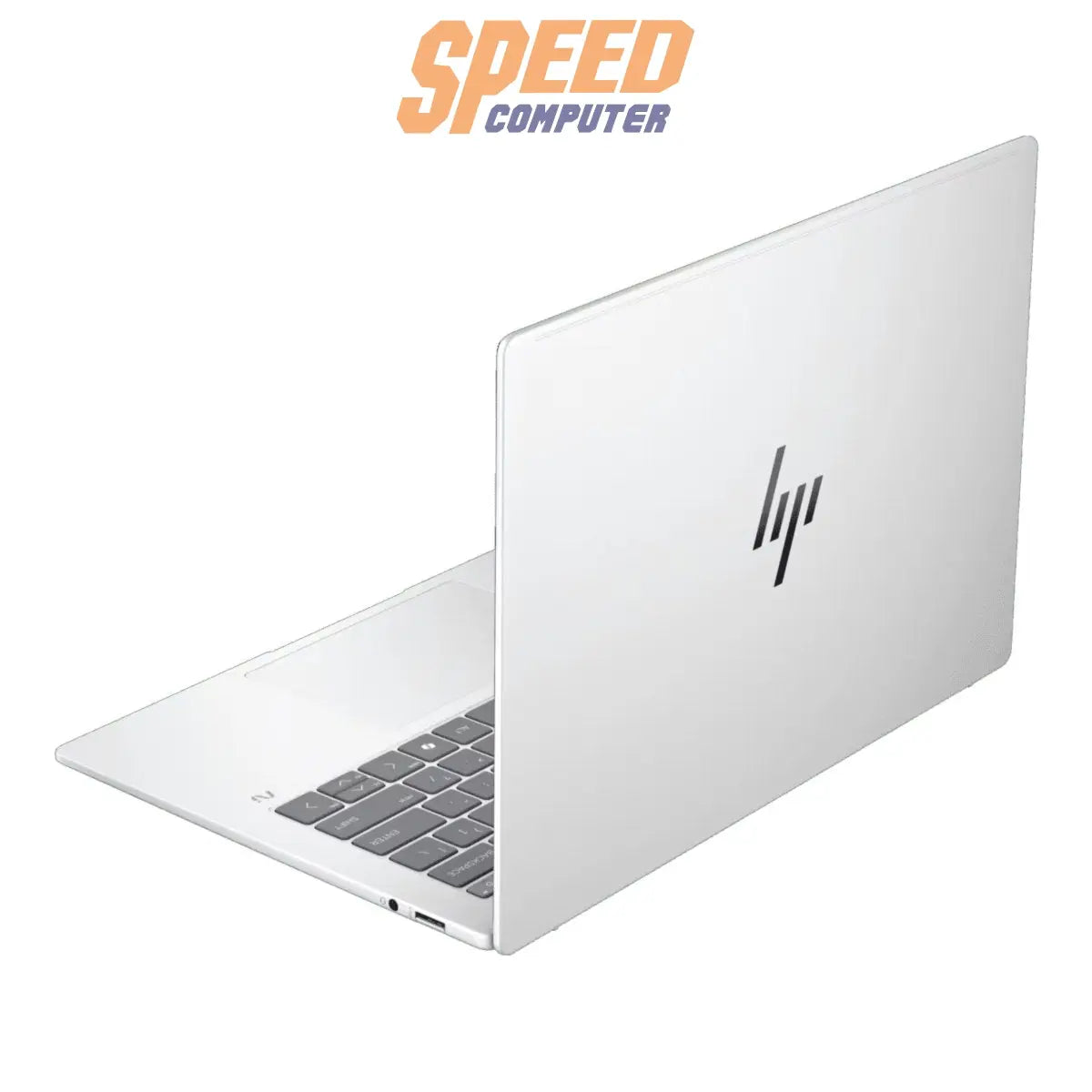 โน๊ตบุ๊ค HP OmniBook X 14 FE1012QU (B27SVPA) Snapdragon X1P สีเงิน (Glacier silver) - SpeedCom