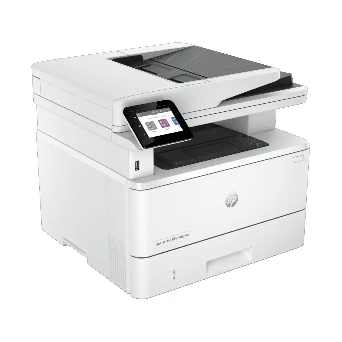 ปริ้นเตอร์เลเซอร์ HP Printer MFP 4103FDN (2Z628A) สีขาวSpeedCom