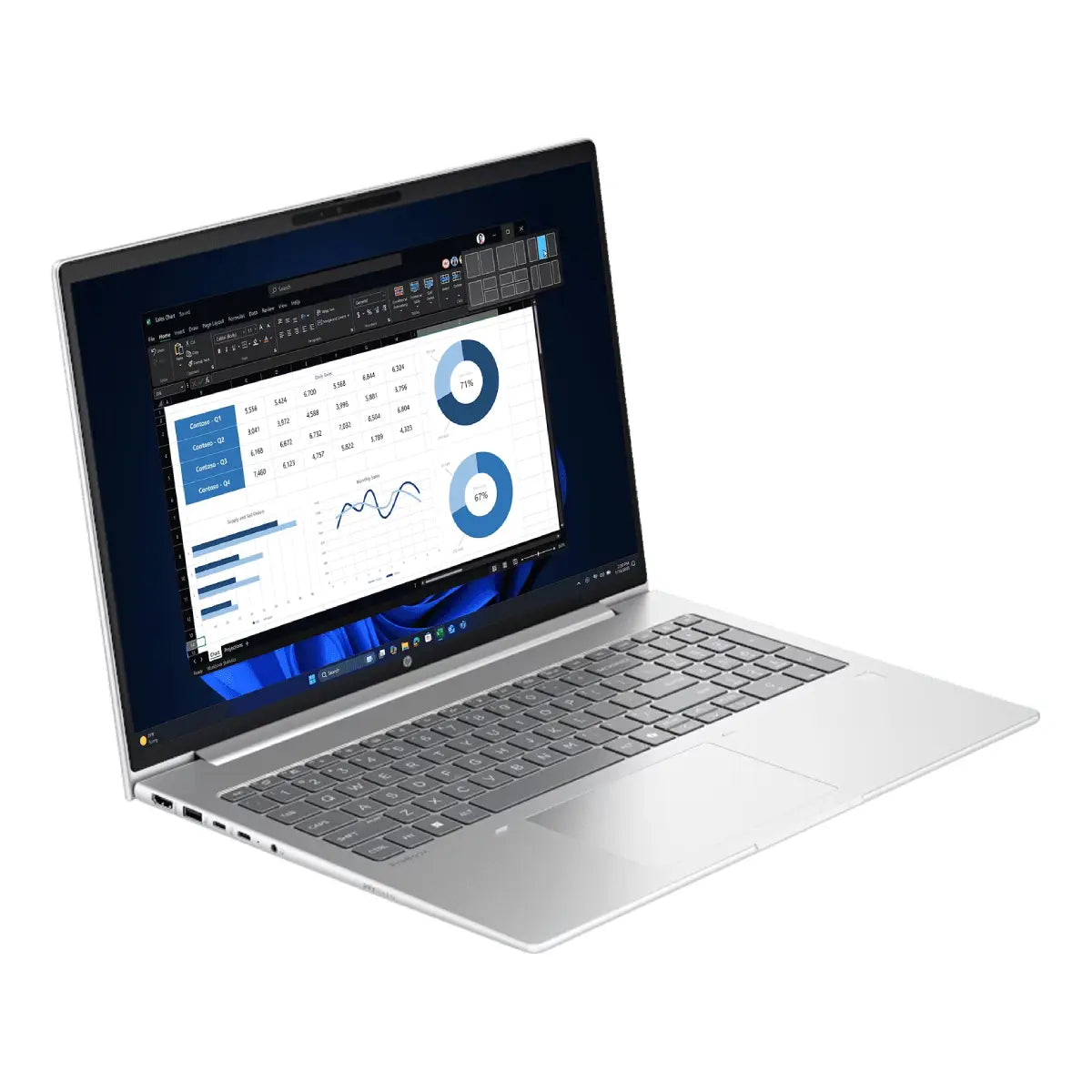 โน๊ตบุ๊ค HP ProBook 4 G1i 16 (BX8D4PT#AKL) Ultra 5 สีเงิน