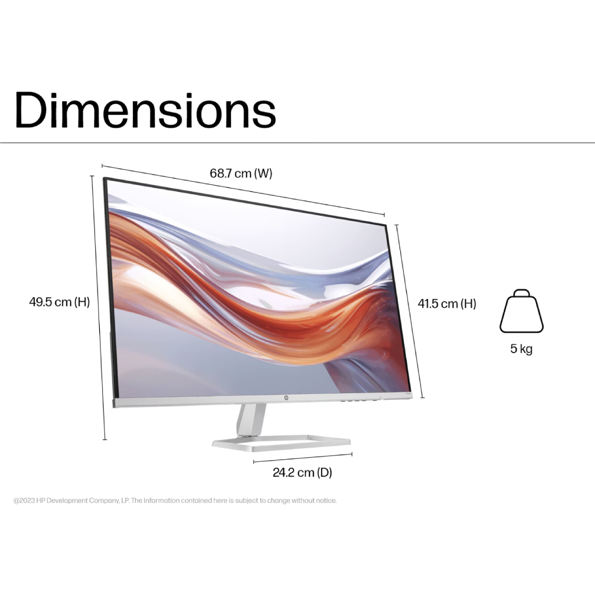 จอมอนิเตอร์ HP S5-532SF Series 5 31.5" VA 100Hz