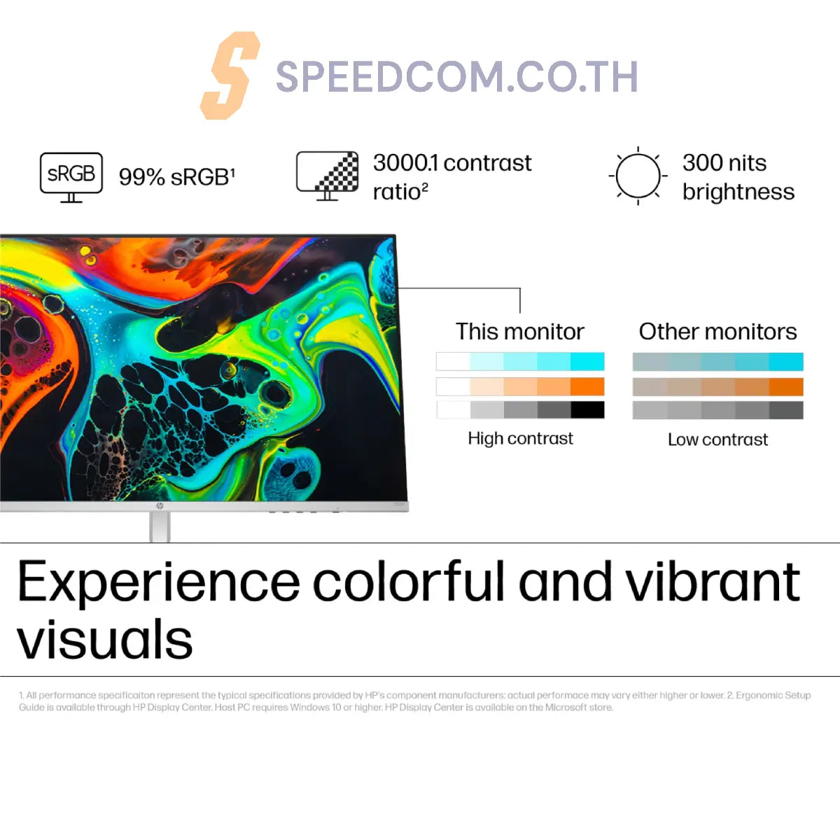 จอมอนิเตอร์ HP S5-532SF Series 5 31.5" VA 100Hz