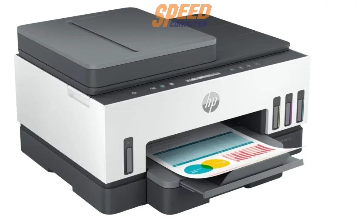 ปริ้นเตอร์อิงค์เจ็ท HP Smart Tank 750 (6UU47A) สีขาว - SpeedCom