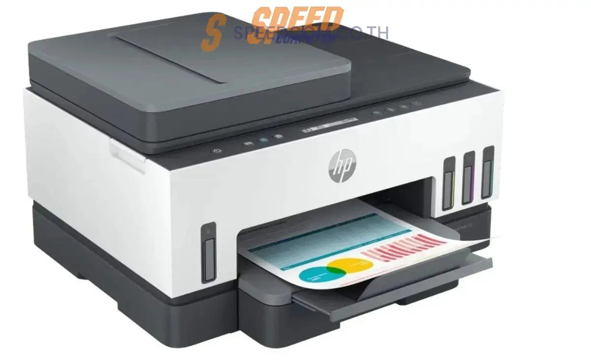 ปริ้นเตอร์อิงค์เจ็ท HP Smart Tank 750 (6UU47A) สีขาว - SpeedCom