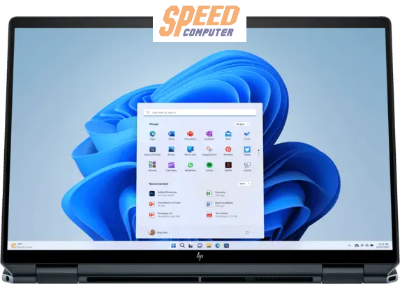 โน๊ตบุ๊ค HP Spectre x360 14 - eu0009TU(9Q4M4PA) Ultra 5 สีเทา(Slate Blue) - SpeedCom