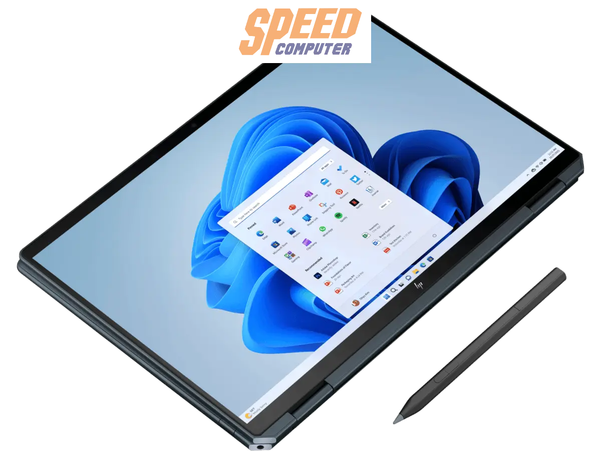 โน๊ตบุ๊ค HP Spectre x360 14 - eu0009TU(9Q4M4PA) Ultra 5 สีเทา(Slate Blue) - SpeedCom