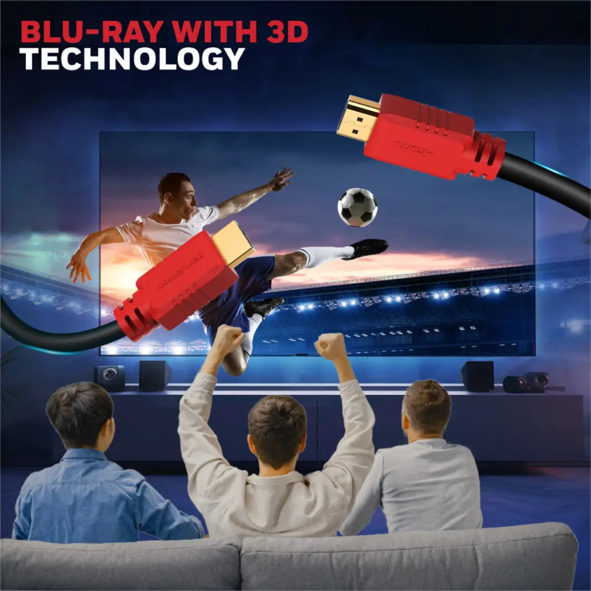 สายต่อจอคอมพิวเตอร์ Honeywell HDMI 1.4 With Ethernet Cable