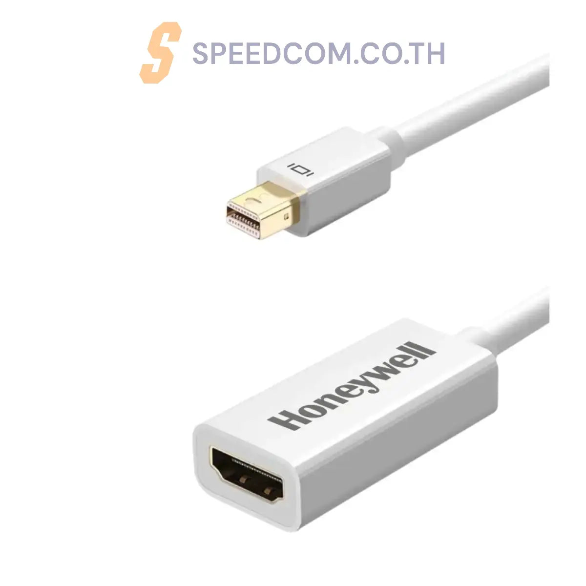 อุปกรณ์แปลงสัญญาณ Honeywell HDMI to Mini Display port cable สีขาว