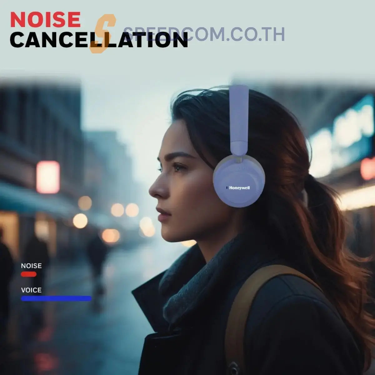 หูฟังไร้สาย Honeywell MOXIE V20 Bluetooth Headphone