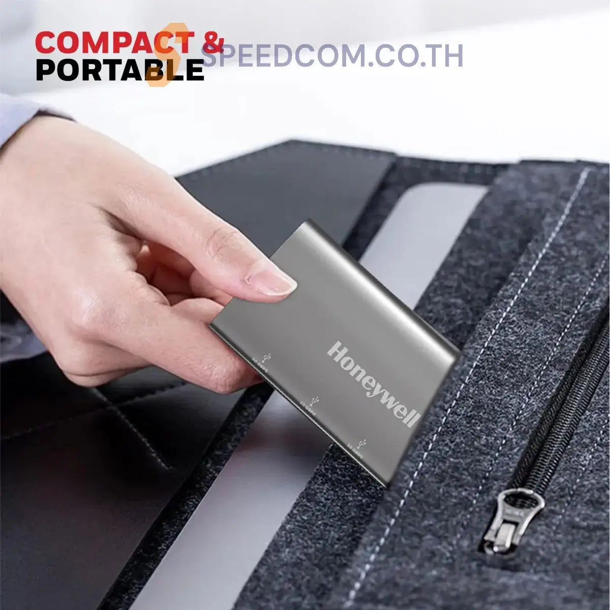 ยูเอสบีฮับ Honeywell Momentum Type C to 4 Port Type C Hub