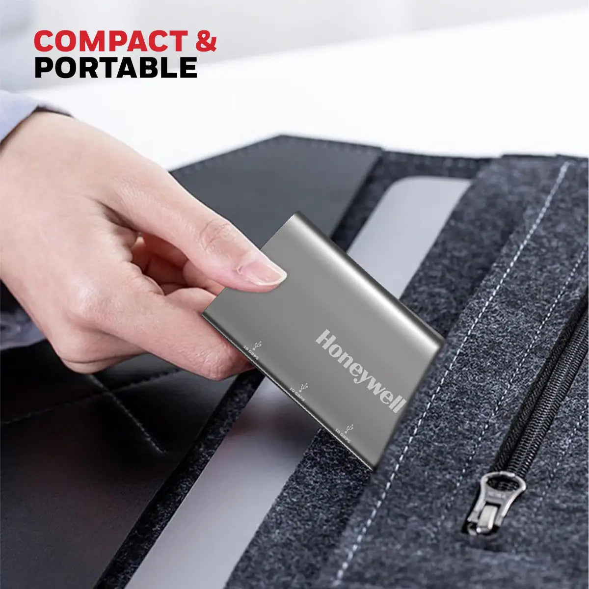 ยูเอสบีฮับ Honeywell Momentum Type C to 4 Port Type C Hub