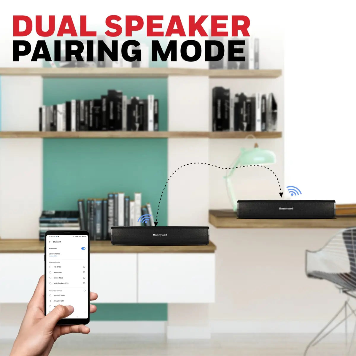 ลำโพง Honeywell Moxie V1000 Soundbar สีดำ - SpeedCom